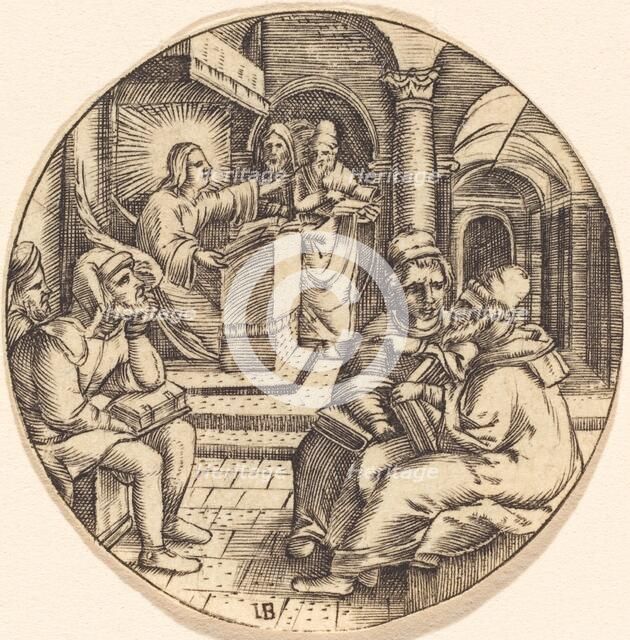 Jesus Preaching in the Temple. Creator: Unknown.