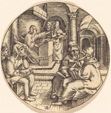 Jesus Preaching in the Temple. Creator: Unknown