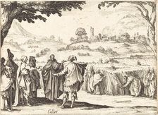 Jesus with the Pharisees, 1635. Creator: Jacques Callot