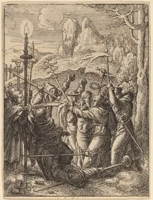 Jesus Taken. Creator: Wenceslaus Hollar