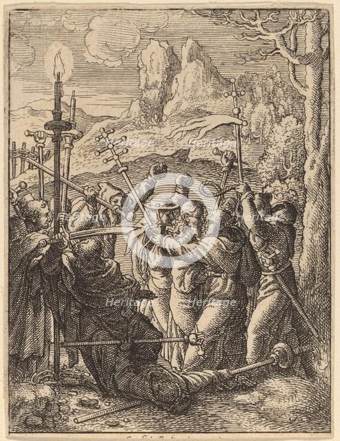 Jesus Taken. Creator: Wenceslaus Hollar.