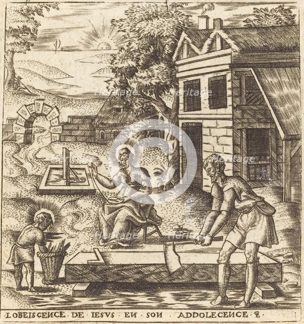 Jesus the Obedient Son, probably c. 1576/1580. Creator: Leonard Gaultier.