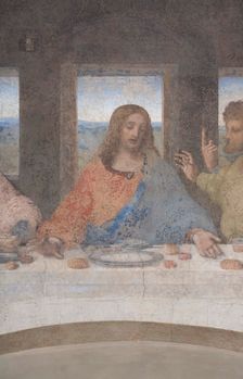 Jesus. The Last Supper (Detail), 1495-1498