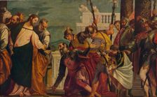 Jesus Y El Centurio De Cafarnaun (Jesus and the Centurion), 1571, (c1934). Artist: Paolo Veronese