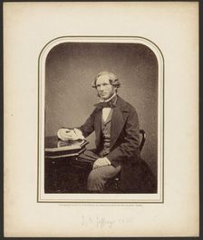 J.G. Jeffreys, F.R.S., 1855. Creator: Maull & Polyblank