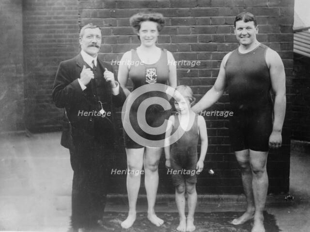 J.G. Smith, Lily Smith, Walter Brickett, between c1910 and c1915. Creator: Bain News Service.