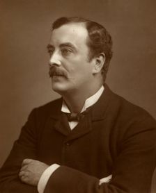 JH Barnes, British actor, 1883. Artist: St James's Photographic Co