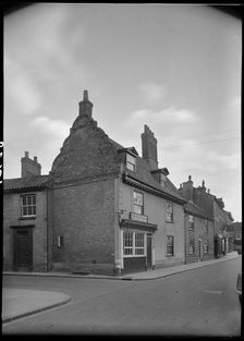 JH Bloom, Butcher's Shop, Church Street, North Walsham, North Norfolk, Norfolk, 1947. Creator: Herbert Felton