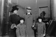J.H. Ladew and family, between c1910 and c1915. Creator: Bain News Service