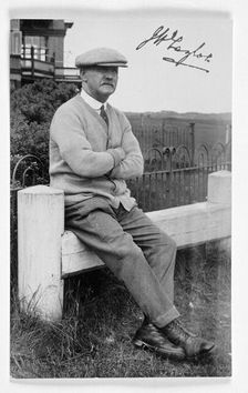 JH Taylor (1871-1963), five times Open champion, c1940