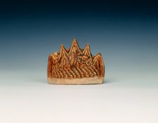 Jizhou mountain-shaped water dropper, Song/Yuan dynasty, China, 13th century. Creator: Unknown