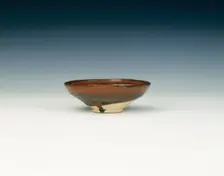 Jizhou black bowl, Yuan dynasty, China, 14th century. Creator: Unknown