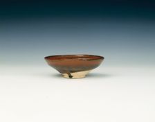 Jizhou black bowl, Yuan dynasty, China, 14th century. Creator: Unknown