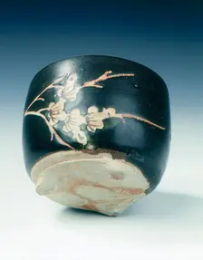 Jizhou black glazed flower pot, Southern Song dynasty, China, 13th century. Creator: Unknown