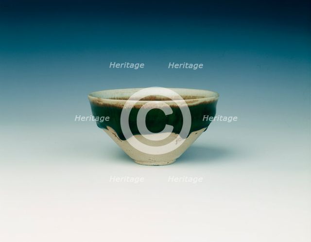 Jizhou bowl with white rim, Song/Yuan dynasty, China, 13th century. Creator: Unknown.
