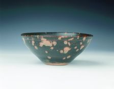 Jizhou bowl with stylised open flower, Yuan dynasty, China, late 13th-early 14th century