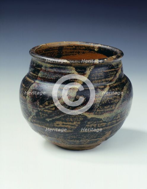 Jizhou rice measure jar, Southern Song dynasty, China, 13th century. Creator: Unknown.