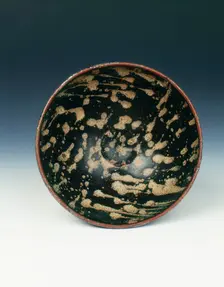 Jizhou stoneware bowl, China, 13th century. Creator: Unknown