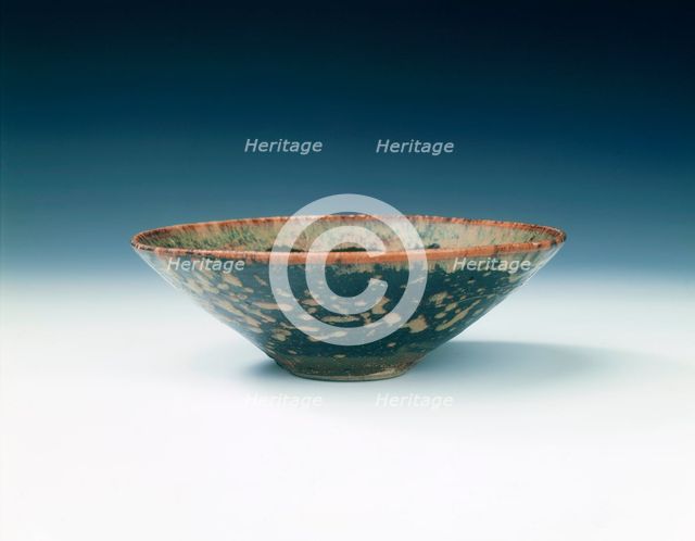 Jizhou stoneware bowl, late Southern Song dynasty, China, 1200-1279. Creator: Unknown.