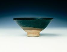 Jizhou temmoku tea bowl, Song dynasty, China, 960-1279. Creator: Unknown