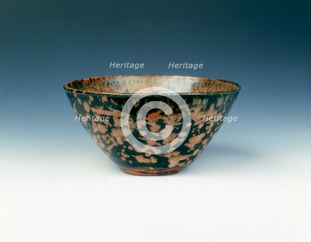 Jizhou tortoiseshell bowl, Southern Song dynasty, China, 1127-1279. Creator: Unknown.