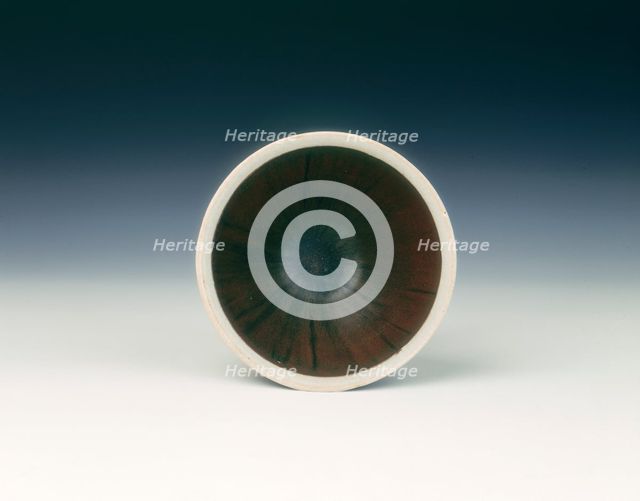 Jizhou white rimmed bowl, Song or Yuan dynasty, China, 12th-13th century. Artist: Unknown