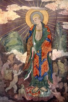 Jizo, the children's god, 1925. Creator: Evelyn Paul