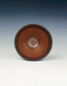 Jian stoneware brown bowl, Southern Song/Yuan dynasty, China, 13th century. Creator: Unknown