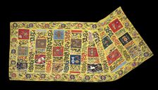 Jiasha (Mantle), China, Qing dynasty (1644-1911), 1650/1725. Creator: Unknown