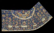 Jiasha (Mantle), China, Qing dynasty (1644-1911), 1700/50. Creator: Unknown
