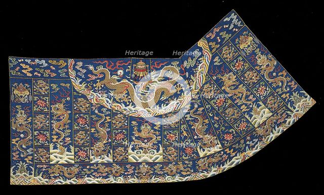 Jiasha (Mantle), China, Qing dynasty (1644-1911), 1700/50. Creator: Unknown.