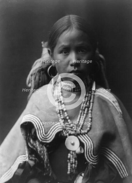 Jicarilla maiden, c1905. Creator: Edward Sheriff Curtis.