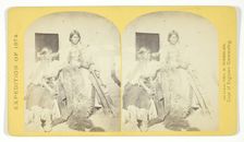 Jicarilla Apache Brave and Squaw, lately wedded. Abiquiu Agency, New Mexico, 1874. Creator: Tim O'Sullivan