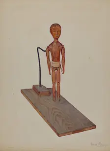 Jigging Figure, c. 1937. Creator: David Ramage