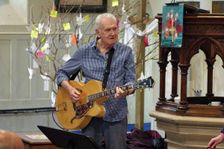 Jim Mullen, Zoe Francis and Friends, Chris Coull Promotion, St Andrew’s Church, Hove, July 2025. Creator: Brian O'Connor