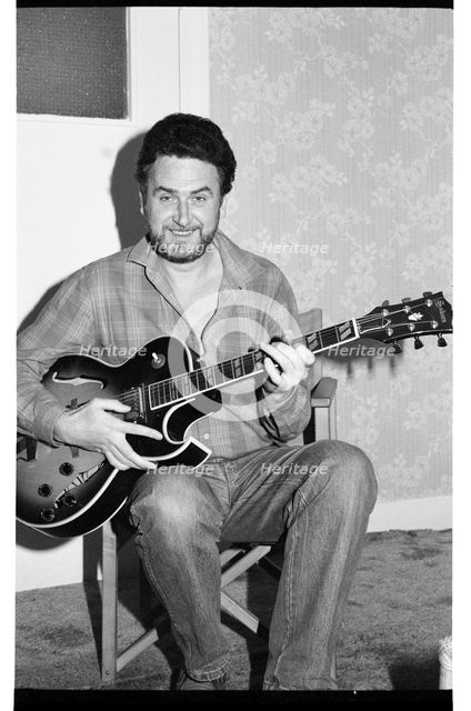 Jim Mullen, London, 1983.   Artist: Brian O'Connor.