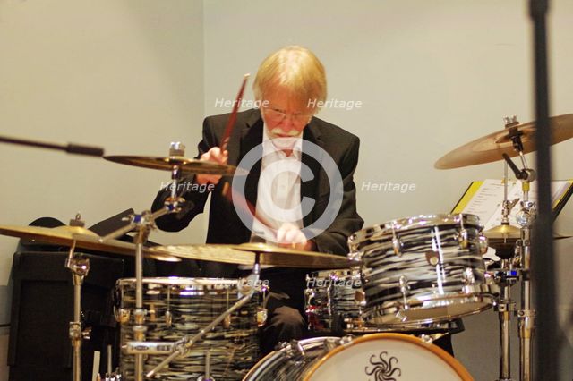 Jim Newton, The Pete Allen Band, Deanwood Park Golf Club, Newbury, Berks, 10th Oct. 2021. Creator: Brian O'Connor.