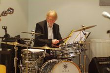 Jim Newton, The Pete Allen Band, Deanwood Park Golf Club, Newbury, Berks, 10th Oct. 2021. Creator: Brian O'Connor