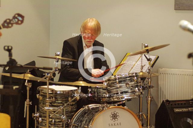 Jim Newton, The Pete Allen Band, Deanwood Park Golf Club, Newbury, Berks, 10th Oct. 2021. Creator: Brian O'Connor.