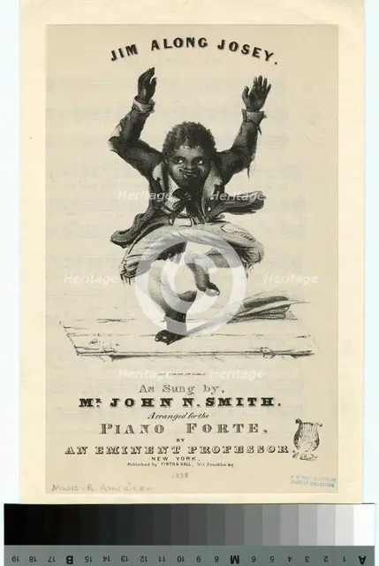 Jim along Josey, 1838. Creator: George Endicott.