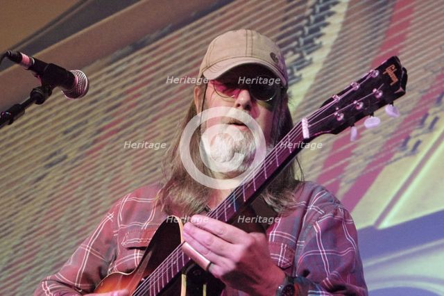 Jim Crawford, Crawley Blues Festival, Hawth, Crawley, West Sussex, Oct 2015. Artist: Brian O'Connor.