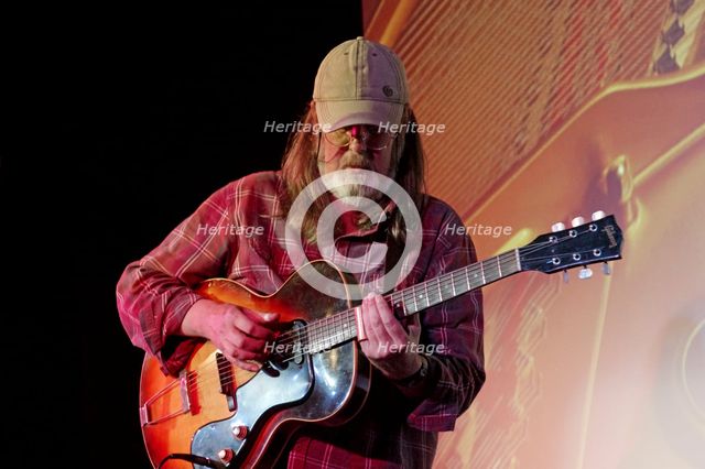 Jim Crawford, Crawley Blues Festival, Hawth, Crawley, West Sussex, Oct 2015. Artist: Brian O'Connor.