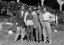 Jim Flynn and Attell, between c1910 and c1915. Creator: Bain News Service
