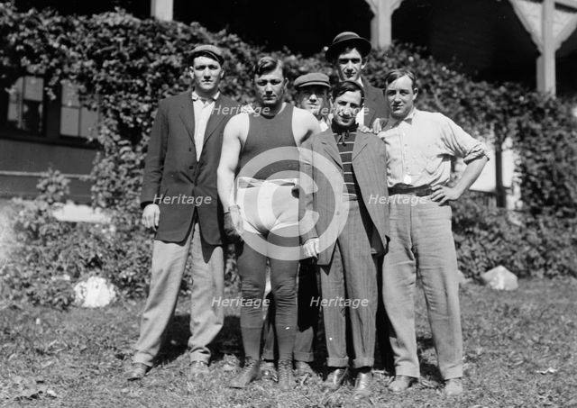 Jim Flynn and Attell, between c1910 and c1915. Creator: Bain News Service.