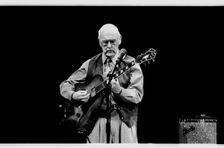 Jim Hall, Brecon Jazz Festival, Powys, Wales, August 2000. Artist: Brian O'Connor