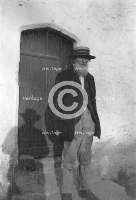 Jim Proll, Monksilver, Somerset, (c1900-1910?) Artist: Cecil Sharp