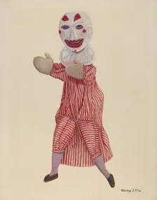 Jim the Boxer, c. 1937. Creator: George File