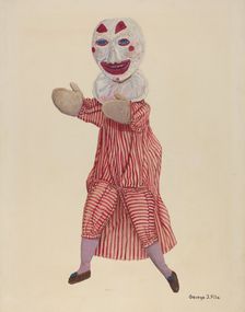 Jim the Boxer, c. 1937. Creator: George File