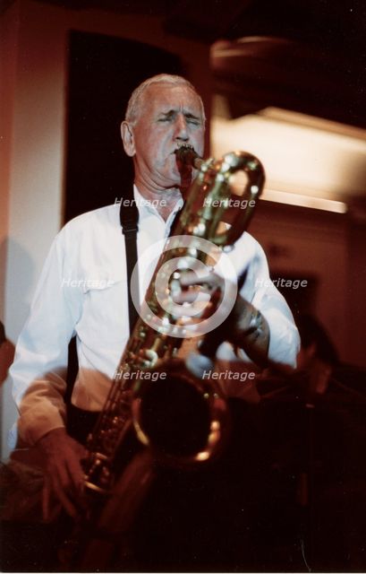 Jim Wallace, All Star Crescendo Swing Band, Bournemouth 2007. Creator: Brian Foskett.