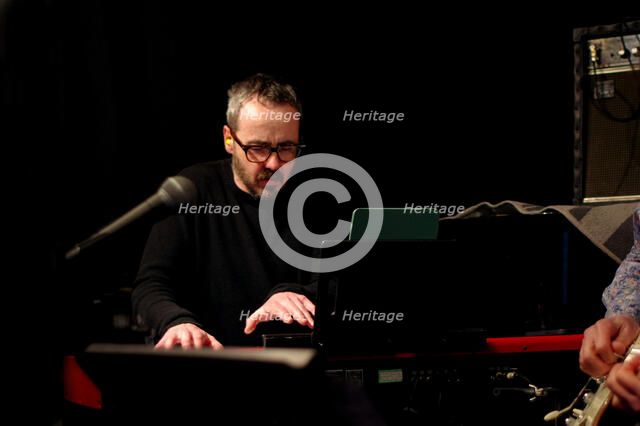 Jim Watson, Ray Russell Quintet, Verdict Jazz Club, Brighton, East Sussex, 18 March 2023. Creator: Brian O'Connor.